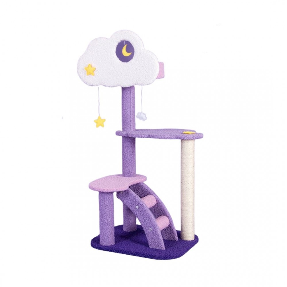 PTC SWEET POWDER CAT CLIMBING FRAME 47x40x108CM image 2