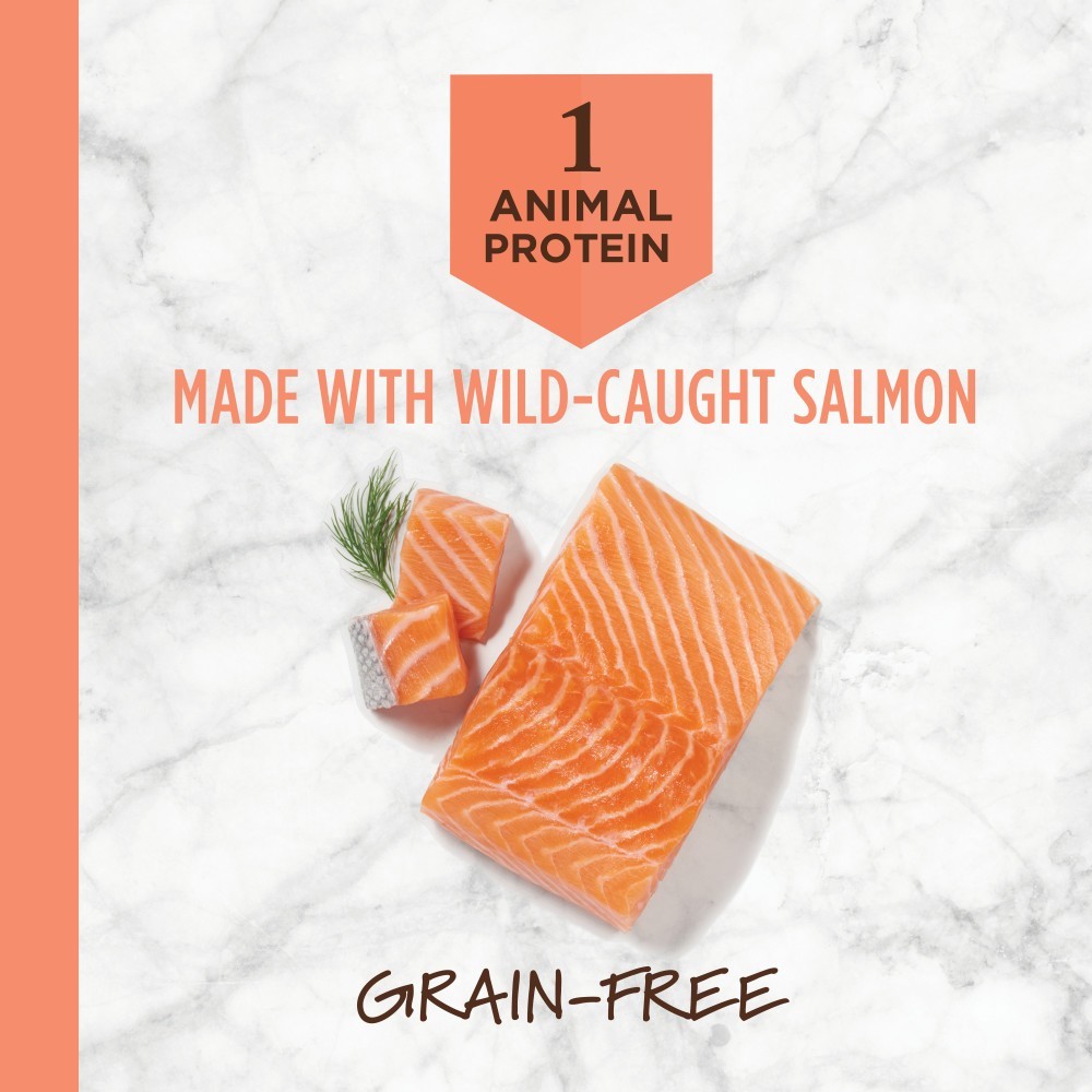 INSTINCT DOG LID 1.8KG (4LB) GRAIN FREE RECIPE WITH REAL SALMON DRY DOG FOOD image 2