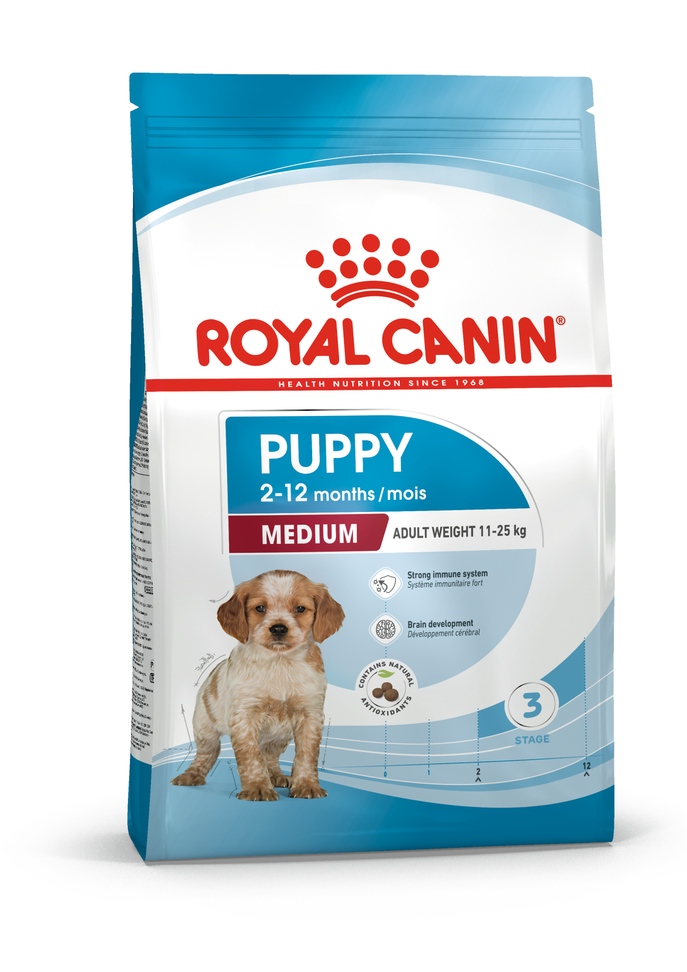 ROYAL CANIN MEDIUM PUPPY 4KG DRY DOG FOOD image 8