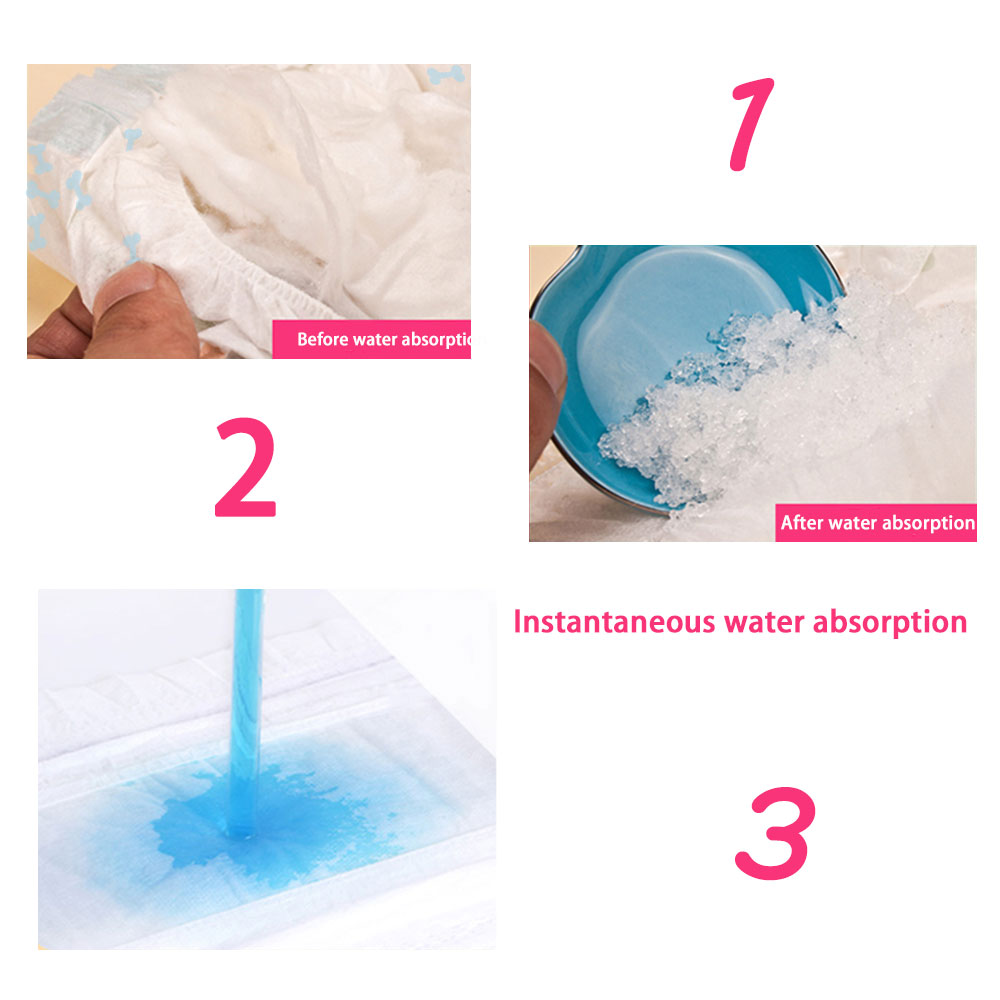 DONO DISPOSABLE PET DIAPER WITH URINE TRACK MALE S 12PCS image 6