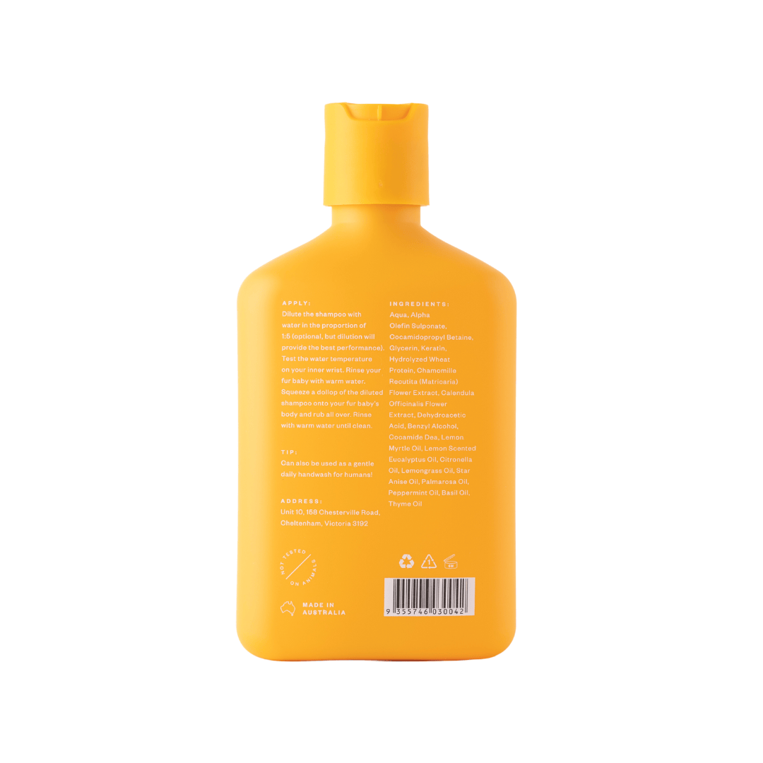 TROOPETS DOG SHAMPOO 340ML LEMON MYRTLE RELIEF SHAMPOO FOR CALMING AND REFRESHING image 2
