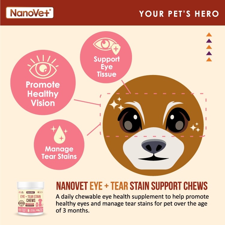 NANOVET EYE & STAIN CHEWS 45PCS image 2