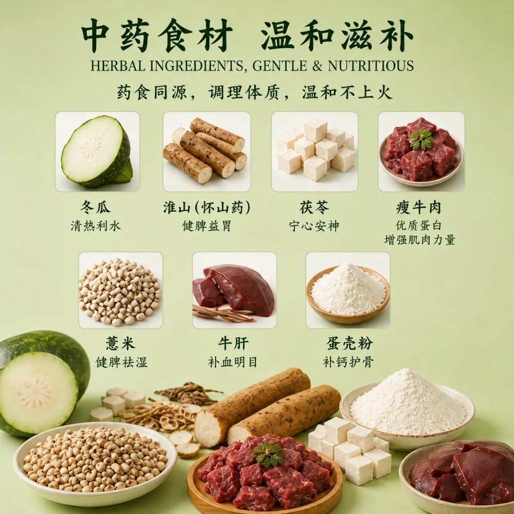 MYDOGKING SINGLE PACK 100G SLOW BRAISED BEEF WITH WINTER MELON COOKED DOG FOOD image 2
