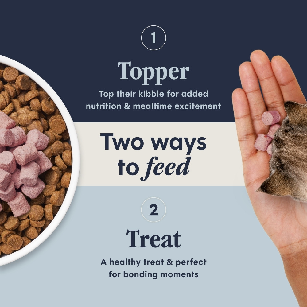 INSTINCT CAT FREEZE-DRIED RAW BOOST MIXERS 155G (5.5OZ) GRAIN-FREE SKIN & COAT CAT FOOD TOPPER image 8