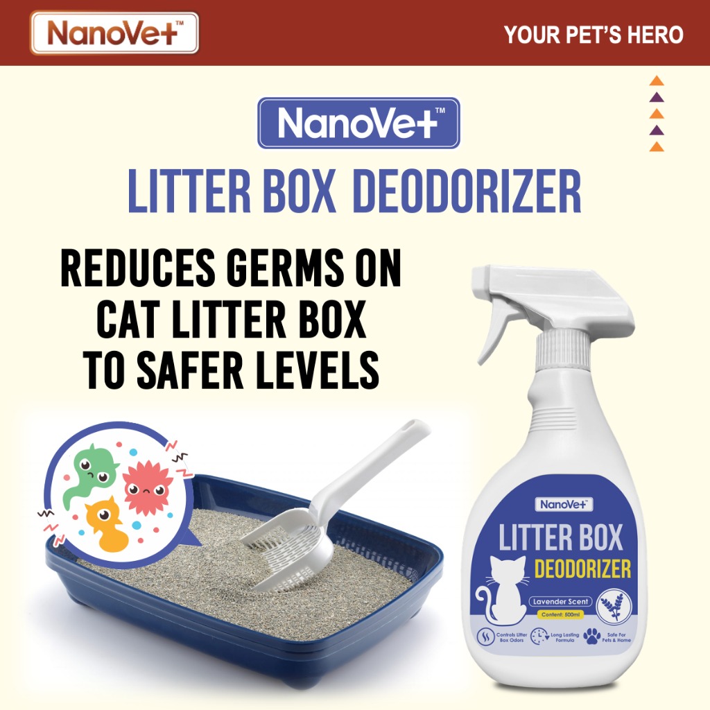 NANOVET LITTER DEODORISER 500ML image 3