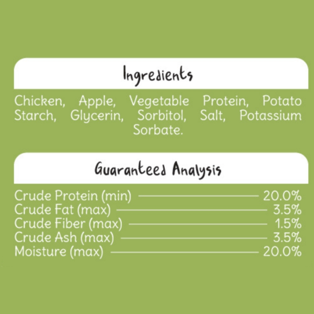 PROBALANCE MUNCHIEZZ 100G CHICKEN & APPLE WRAPS DOG SNACK image 4