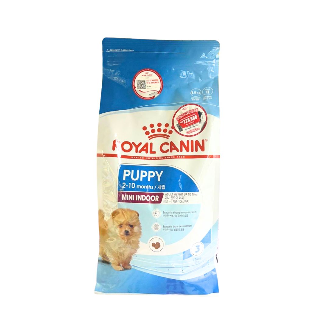 ROYAL CANIN MINI INDOOR PUPPY 1.5KG DRY DOG FOOD image 9