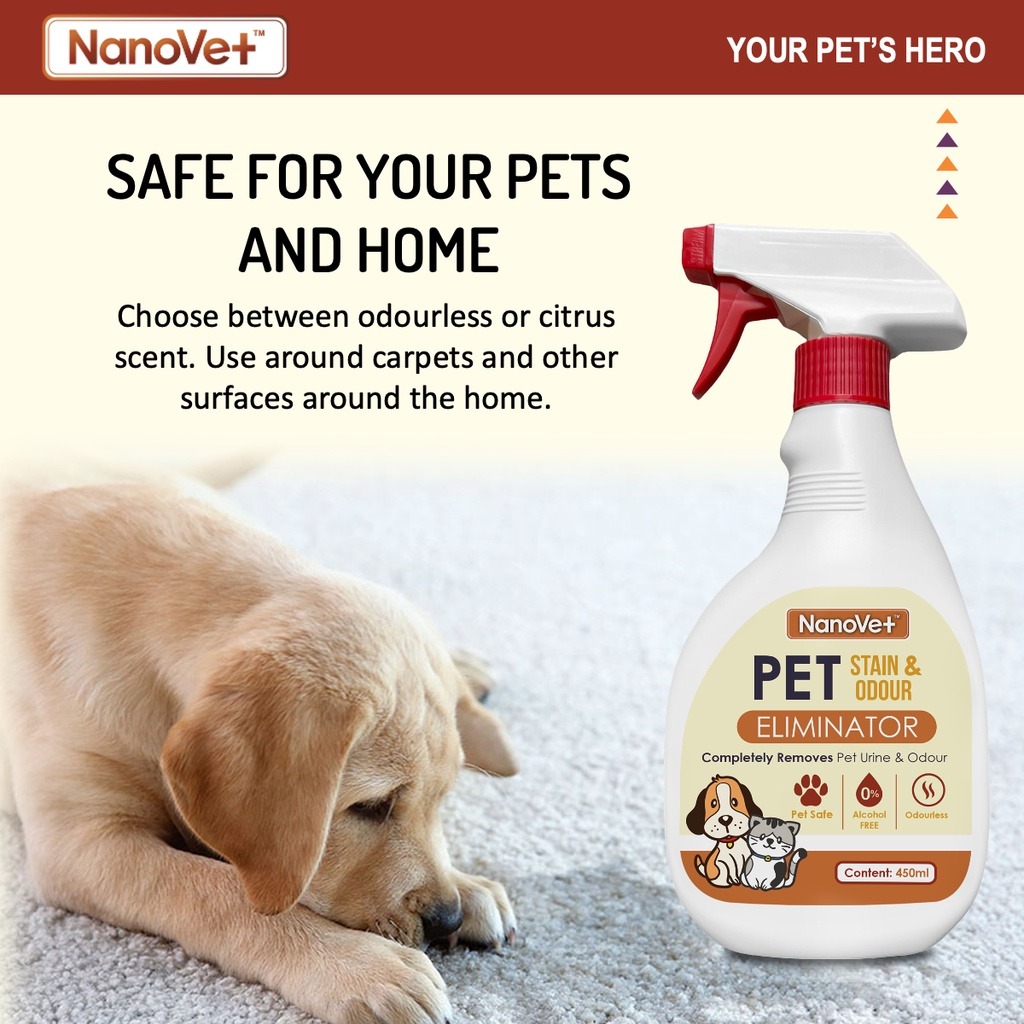 NANOVET STAIN AND ODOUR ELIMINATOR 500ML image 4