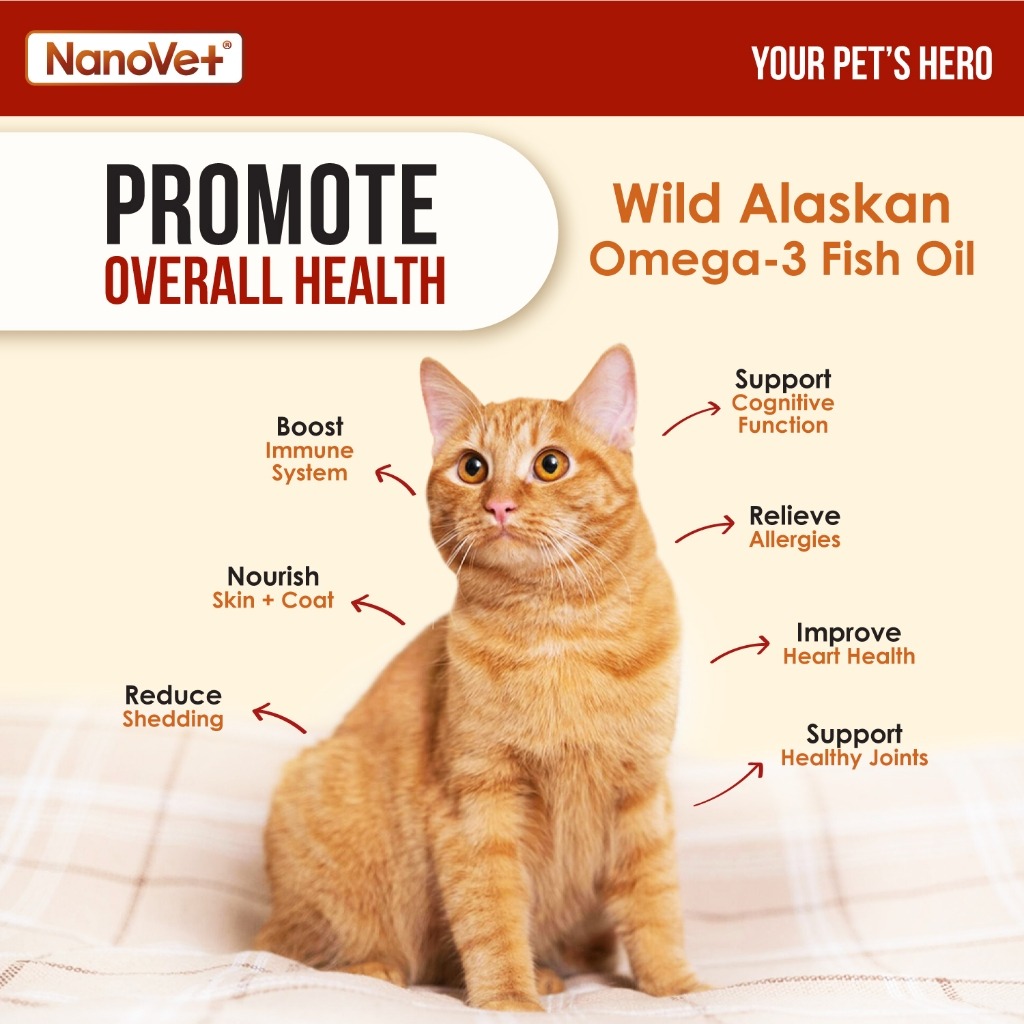 NANOVET WILD ALASKAN SALMON OIL 100ML image 5
