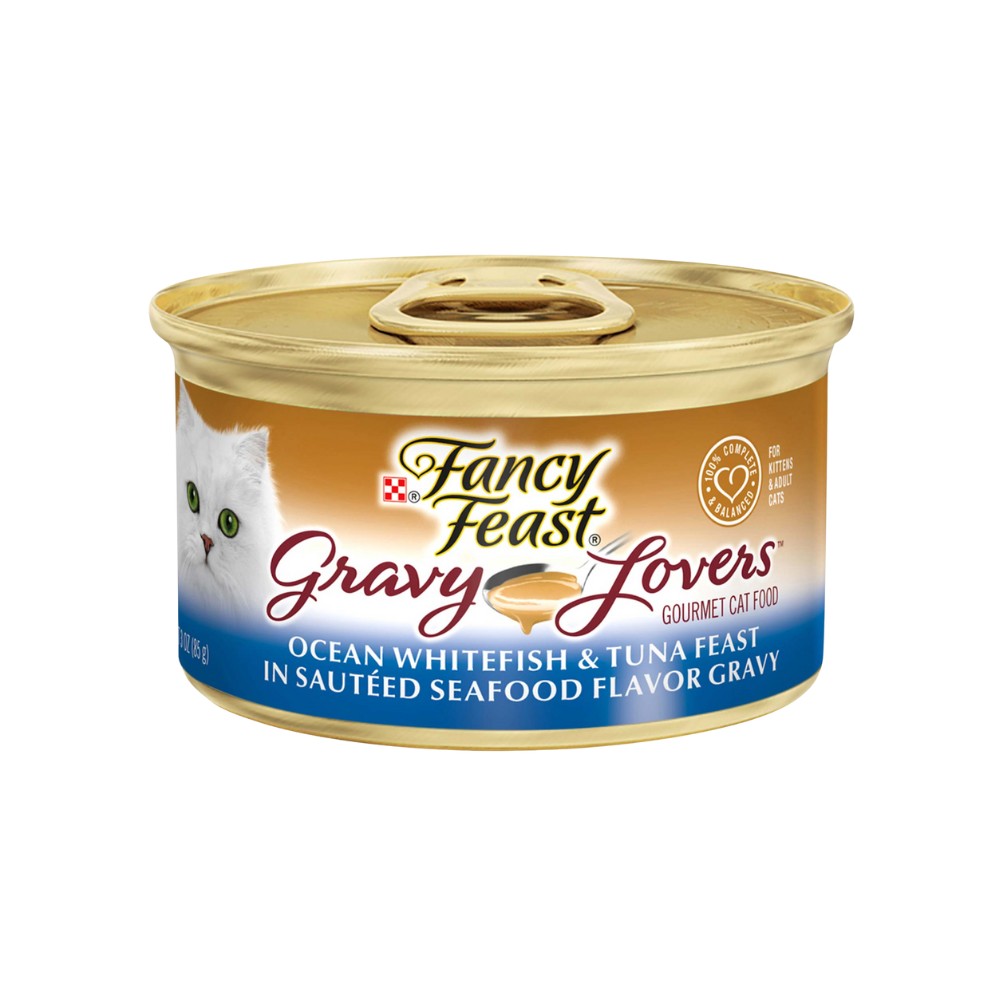FANCY FEAST GRAVY LOVERS 85G WET CAT CANNED FOOD image 3