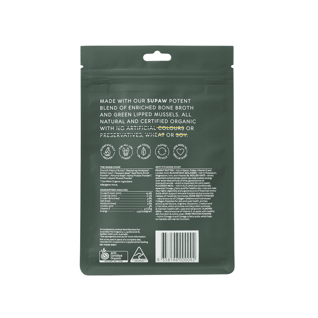 AUSTRALIAN PET ORGANICS RAW PET TREATS FOR SKIN COAT AND NAIL 150G DOG TREAT image 2