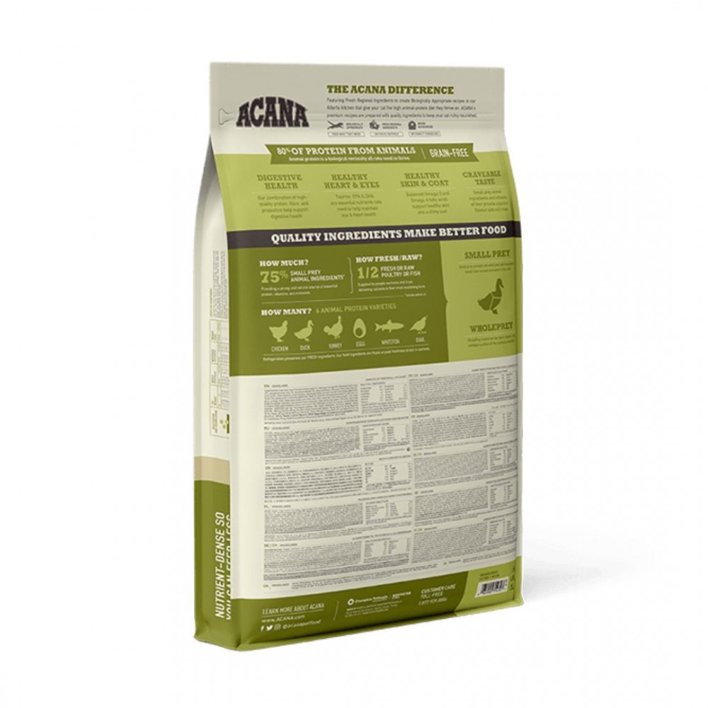 ACANA CAT 1.8KG GRASSLANDS DRY CAT FOOD image 3