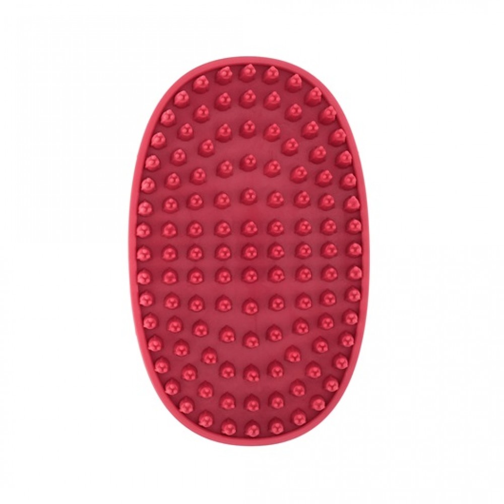 LE SALON ESSENTIAL DOG RUBBER GROOMING BRUSH WITH LOOP HANDLE image 2
