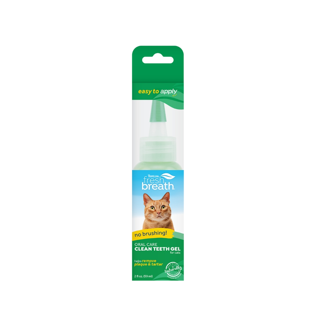TROPICLEAN CLEAN TEETH GEL CAT 59ML (2OZ) image 1