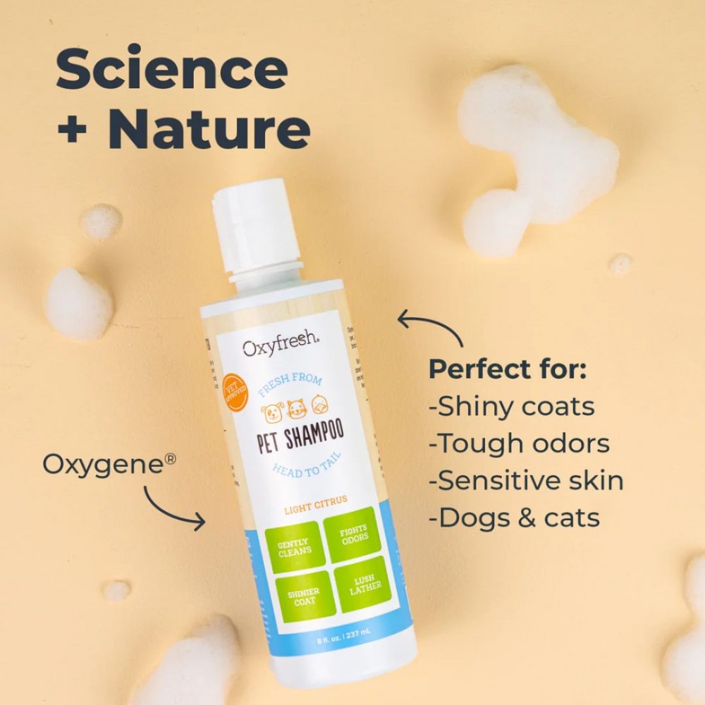 OXYFRESH 237ML / 8OZ PET SHAMPOO image 3