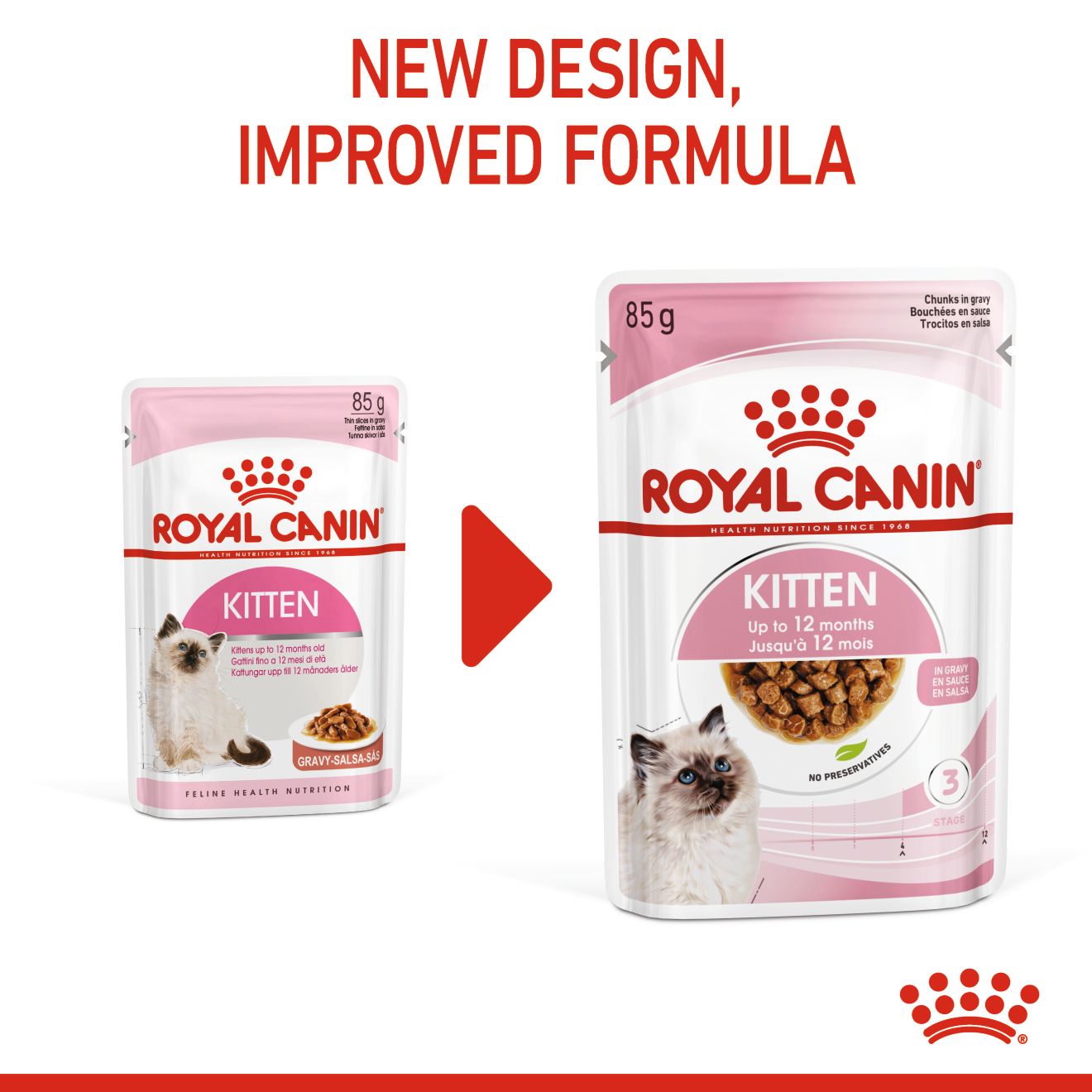 ROYAL CANIN WET KITTEN POUCH 85G WET CAT FOOD image 2