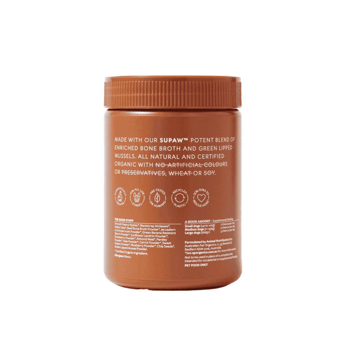 AUSTRALIAN PET ORGANICS DAILY WELLBEING MULTIVITAMIN CHEW 250G PET SUPPLEMENT image 2