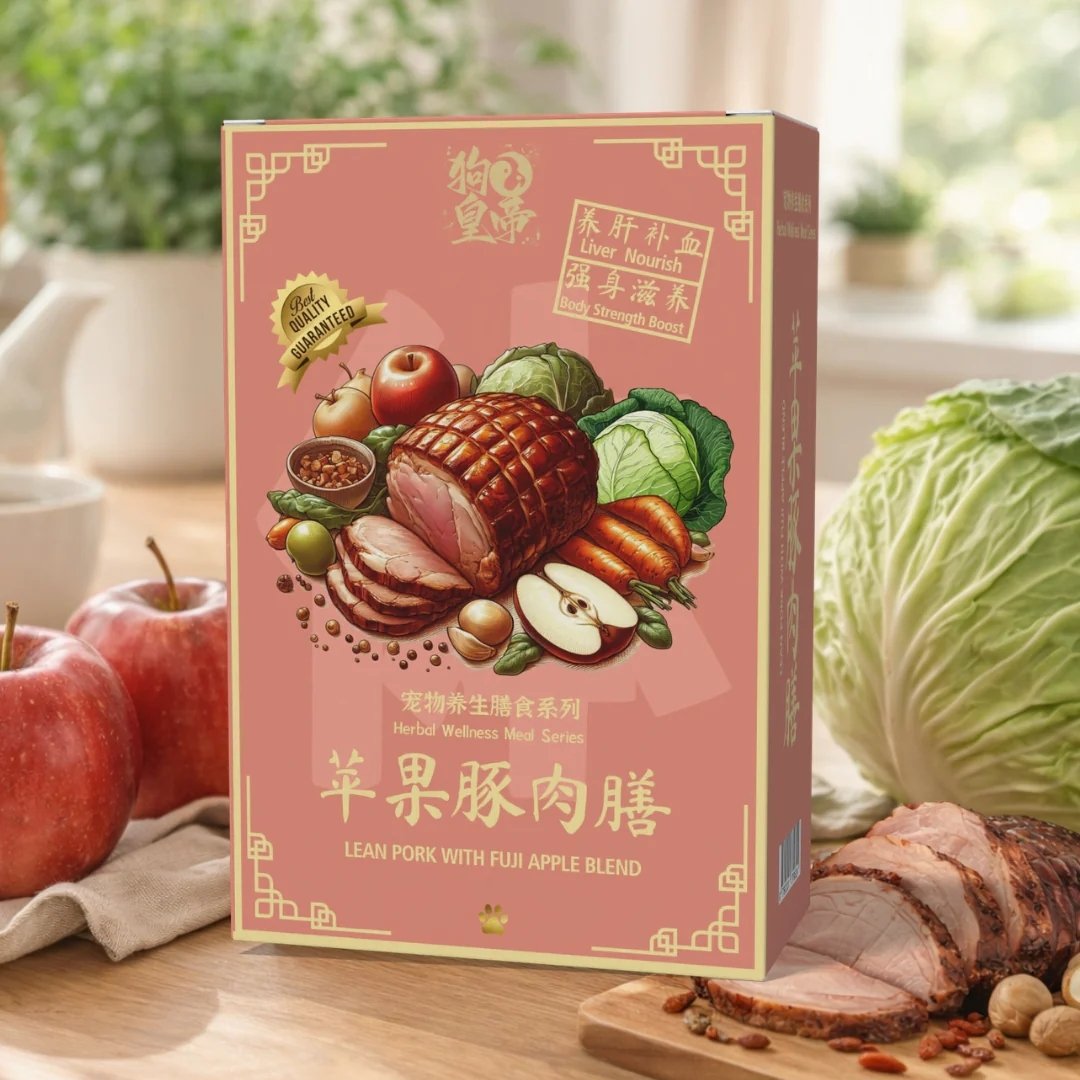 MYDOGKING SINGLE PACK 100G LEAN PORK WITH FUJI APPLE BLEND COOKED DOG FOOD image 6