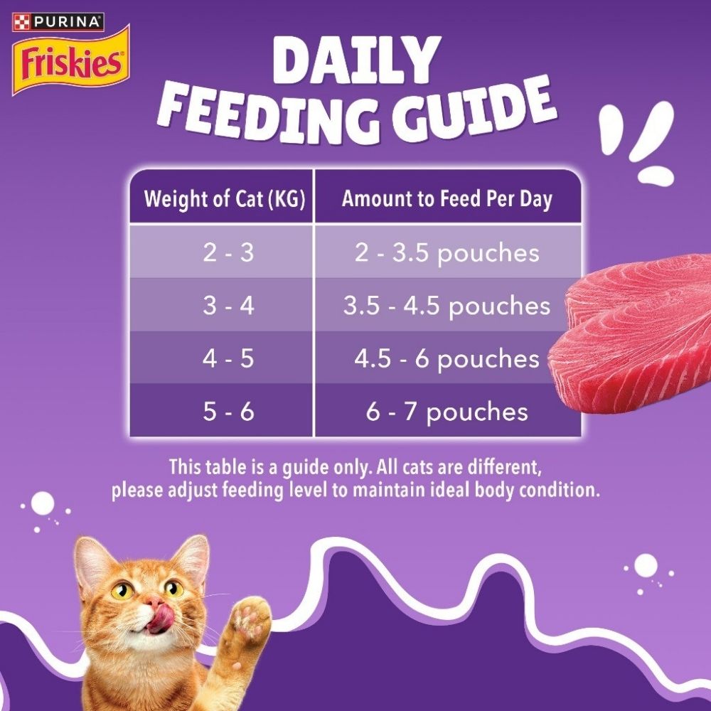 FRISKIES 70G ADULT GRAVY TUNA POUCH WET CAT FOOD image 6