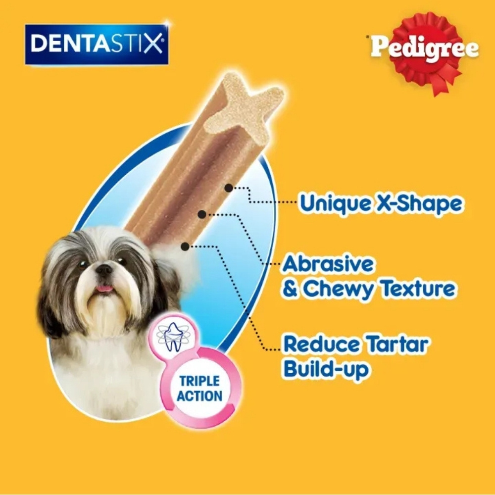 PEDIGREE DENTASTIX SMALL DOG 105G/ 7CHEWS DOG DENTAL TREAT image 4