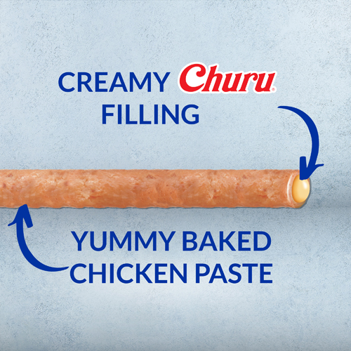 INABA CHURU ROLL CHICKEN RECIPE WRAPS CHICKEN WITH CHEESE RECIPE 96G DOG TREAT image 5