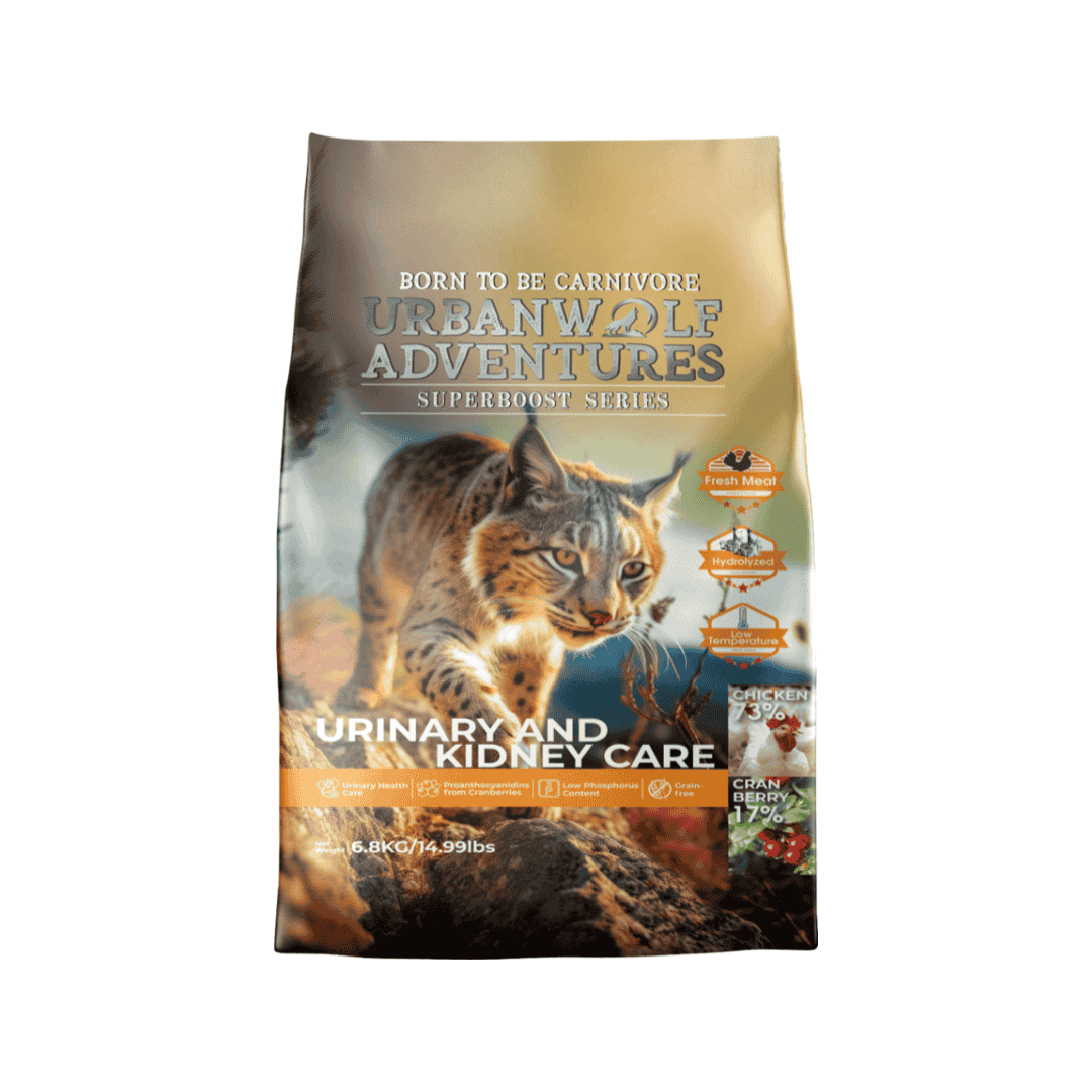 URBANWOLF ADVENTURES SUPERBOOST SERIES URINARY AND KIDNEY CARE DRY CAT FOOD image 3