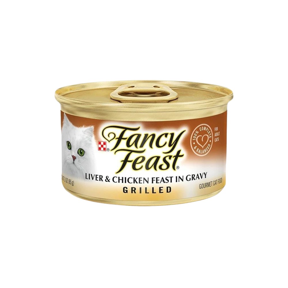 FANCY FEAST GRILLED 85G WET CAT CANNED FOOD image 6
