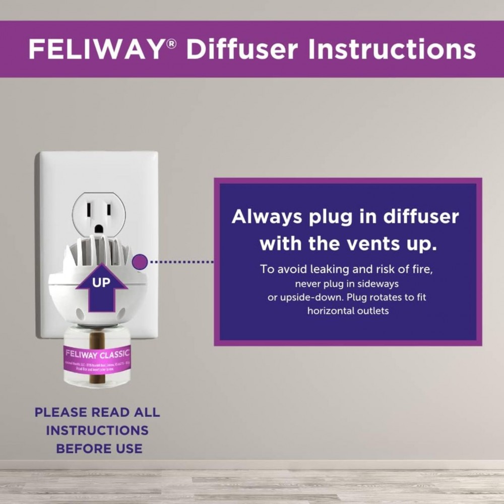 FELIWAY 48ML CLASSIC DIFFUSER WITH REFILL FOR CAT image 3