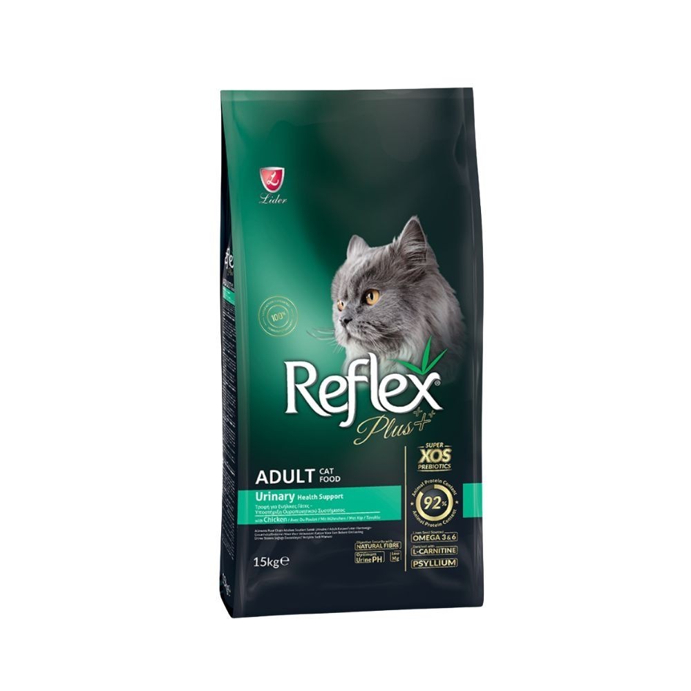 REFLEX PLUS 15KG URINARY HEALTH DRY CAT FOOD image 2