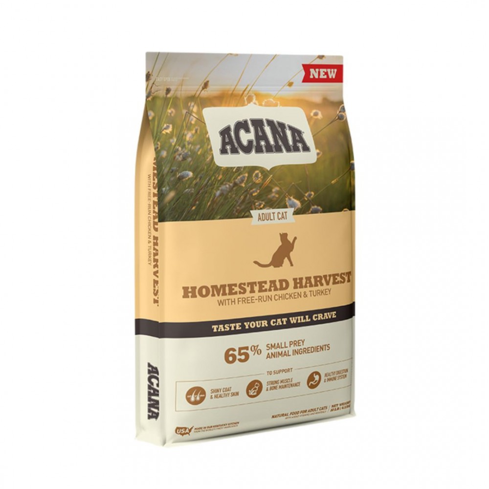 ACANA CAT 4.5KG HOMESTEAD HARVEST DRY CAT FOOD image 2