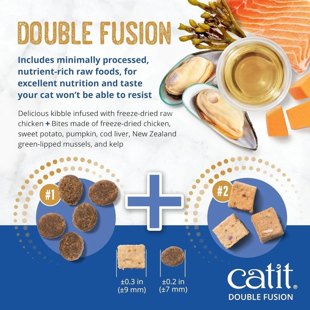 CATIT RECIPES DOUBLE FUSION 1.8KG SKIN COAT DRY CAT FOOD image 5