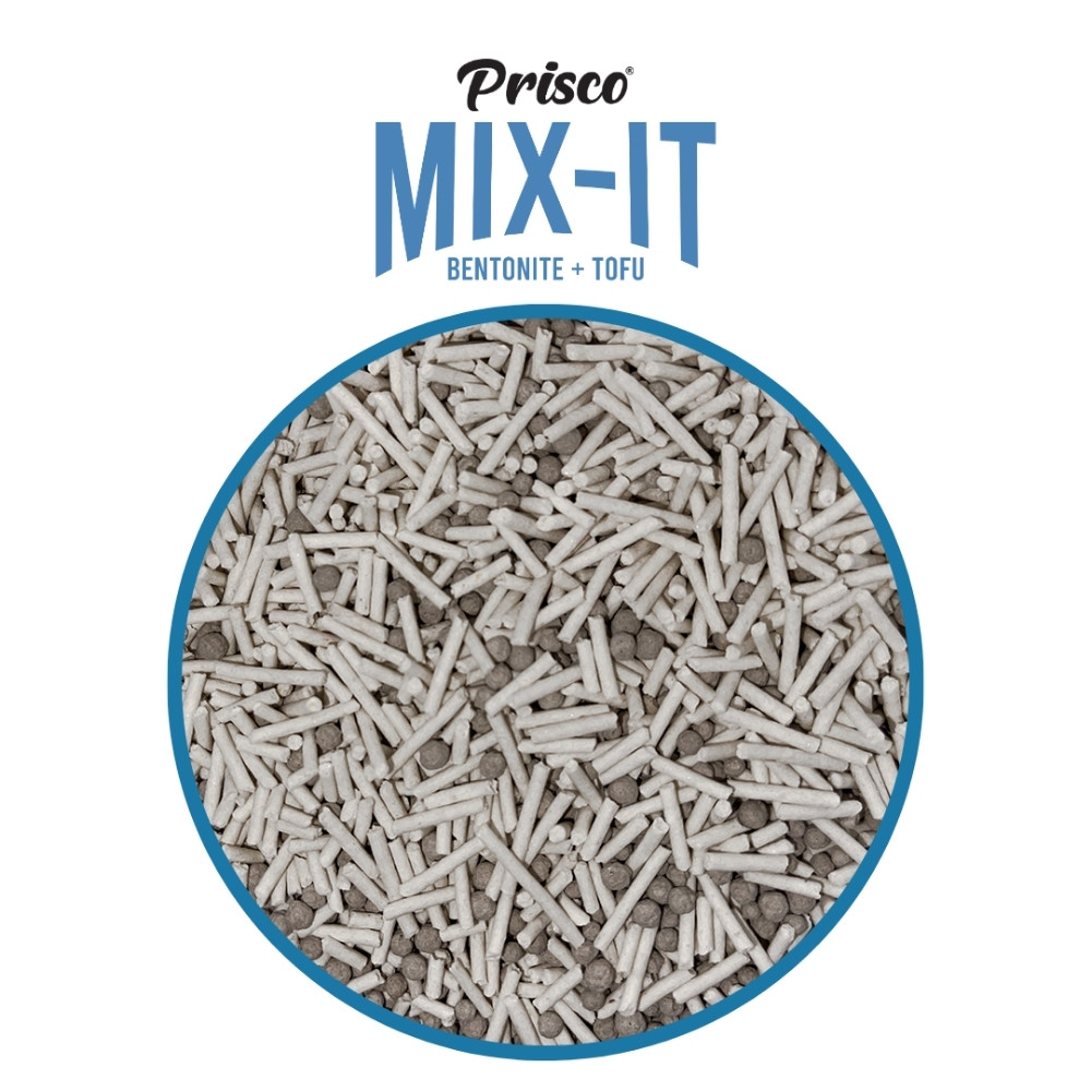 PRISCO MIX-IT 7L BENTONITE + TOFU CAT LITTER image 4