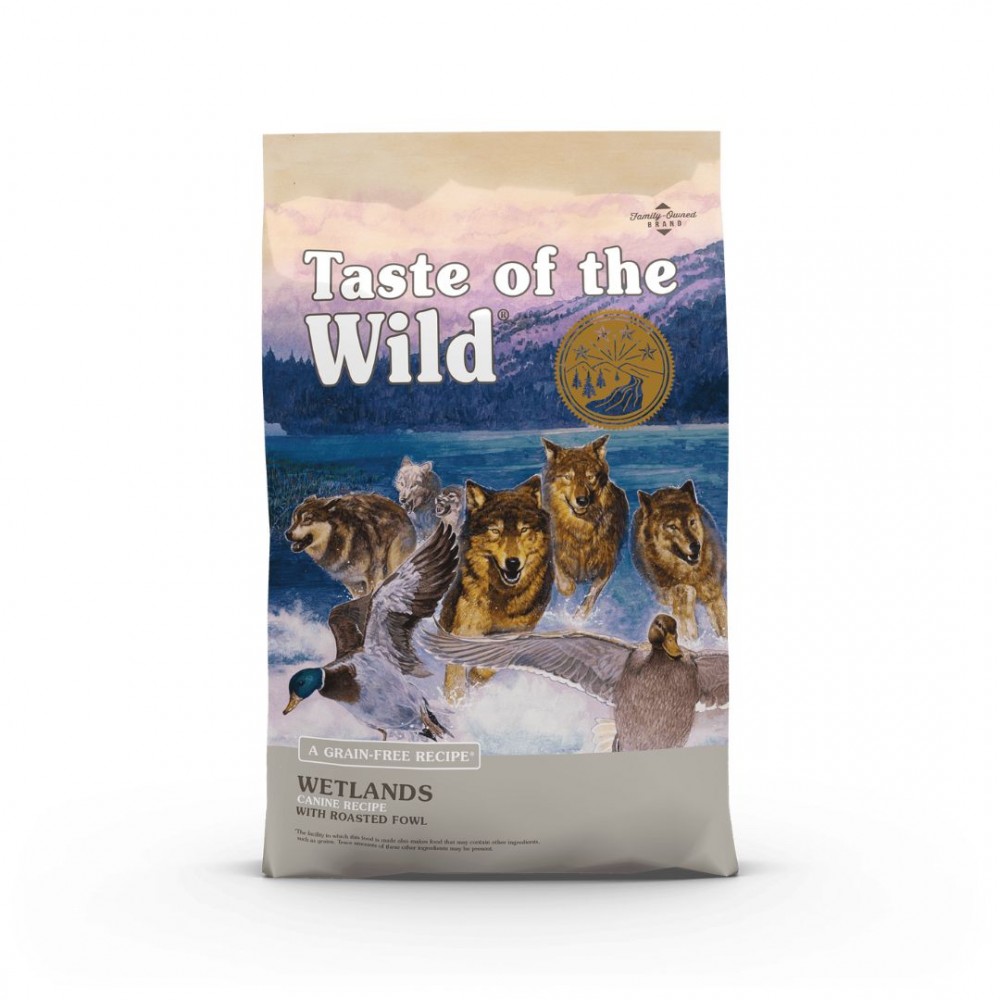 TASTE OF THE WILD DOG 12.2KG WETLANDS ROASTED FOWL DRY DOG FOOD image 2