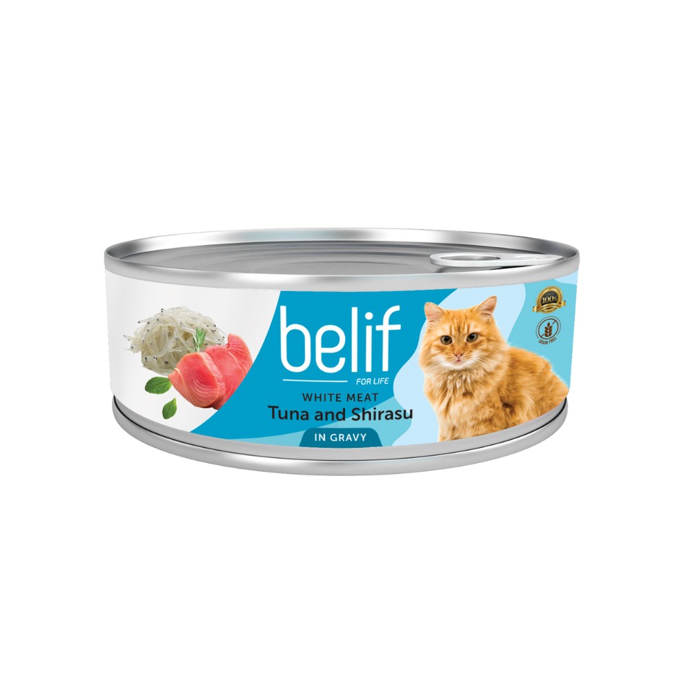 BELIF CAT 80G WET CAT FOOD IN GRAVY image 4