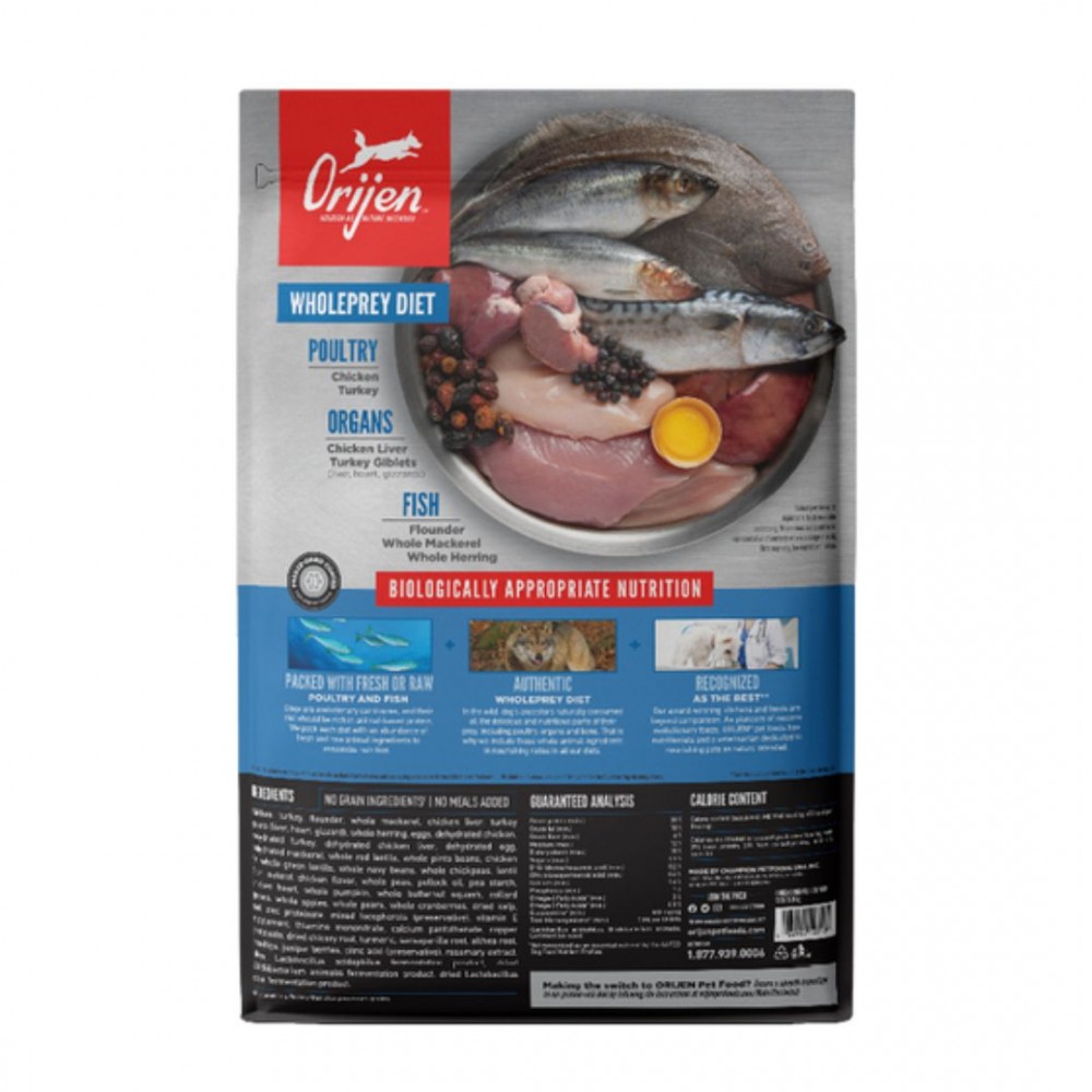 ORIJEN DOG 11.4KG ORIGINAL DOG DRY DOG FOOD image 3