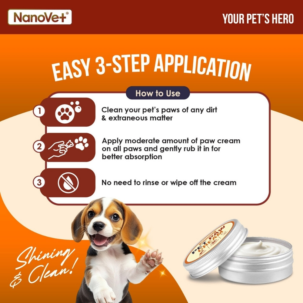 NANOVET PET PAW CREAM 50G image 5