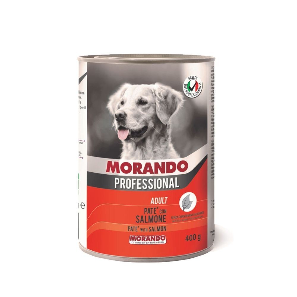 MORANDO DOG 400G PATE SALMON WET DOG FOOD image 2