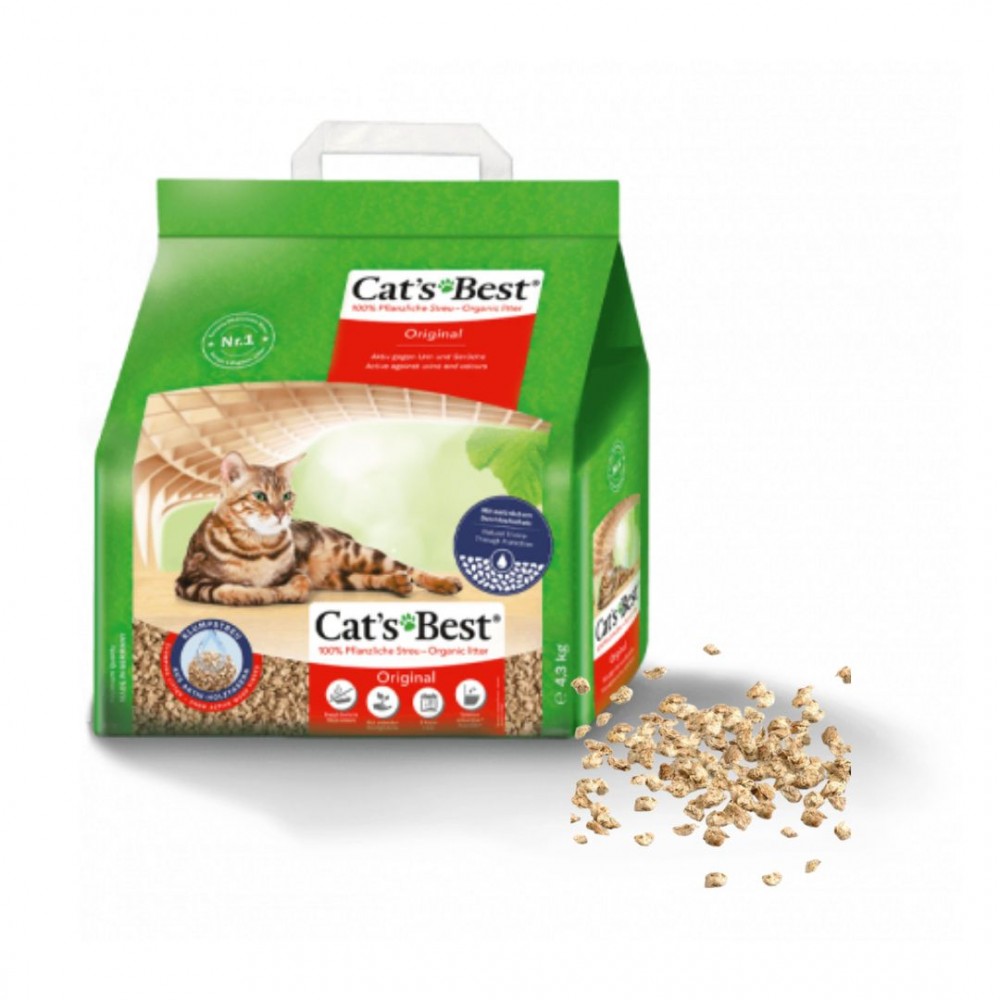 CAT'S BEST ORIGINAL 10L/4.3KG CAT LITTER image 2