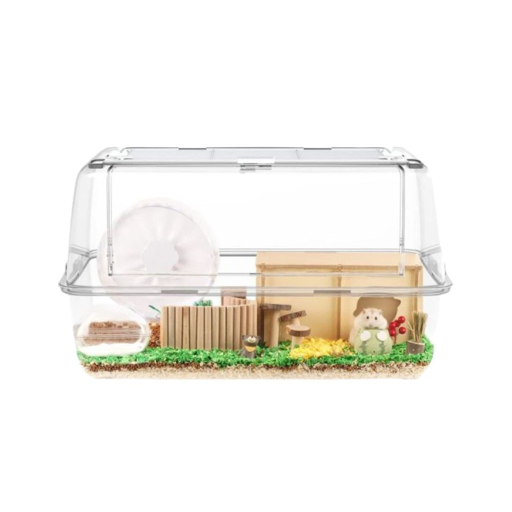 BUCATSTATE 65 SMALL ANIMAL CAGE FULL VIEW 65X42X37CM image 1