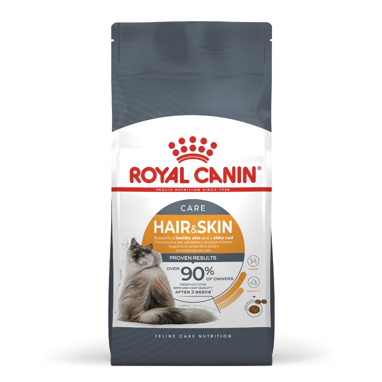 ROYAL CANIN HAIR & SKIN 33 10KG DRY CAT FOOD image 9