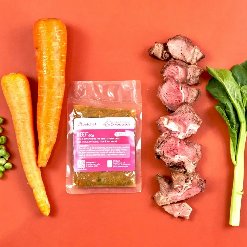 PETCHEF DOG 100G BEEF RECIPE COOKED DOG FOOD image 3