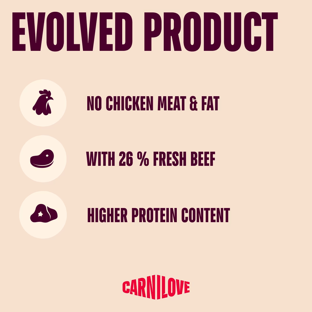 CARNILOVE CAT 6KG BEEF & VENISON STERILISED ADULT DRY CAT FOOD image 7