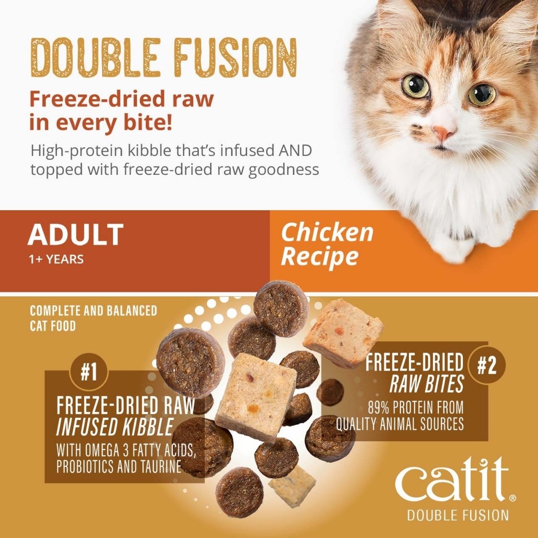 CATIT RECIPES DOUBLE FUSION 1.8KG ADULT CAT DRY CAT FOOD image 3