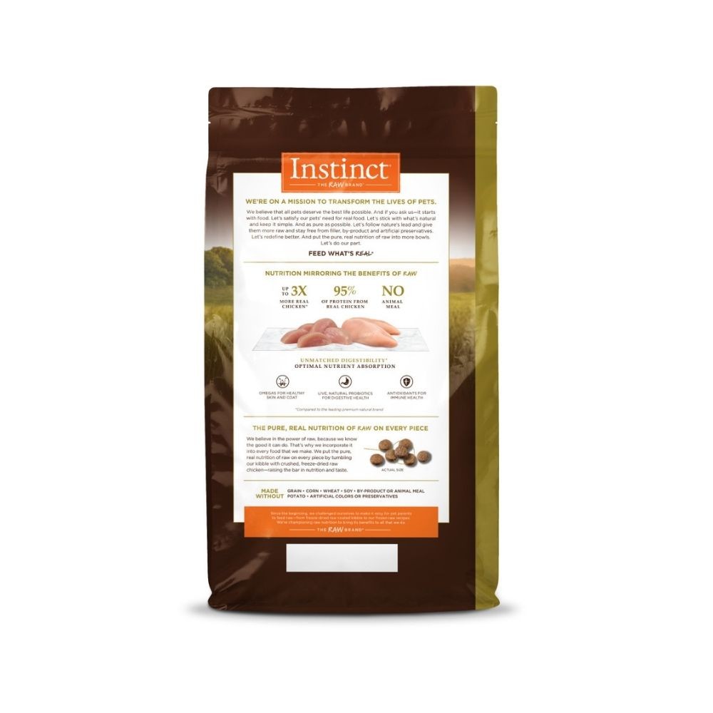 INSTINCT CAT ULTIMATE PROTEIN 4.5KG (10LB) GRAIN FREE CAGE FREE CHICKEN RECIPE DRY CAT FOOD image 2