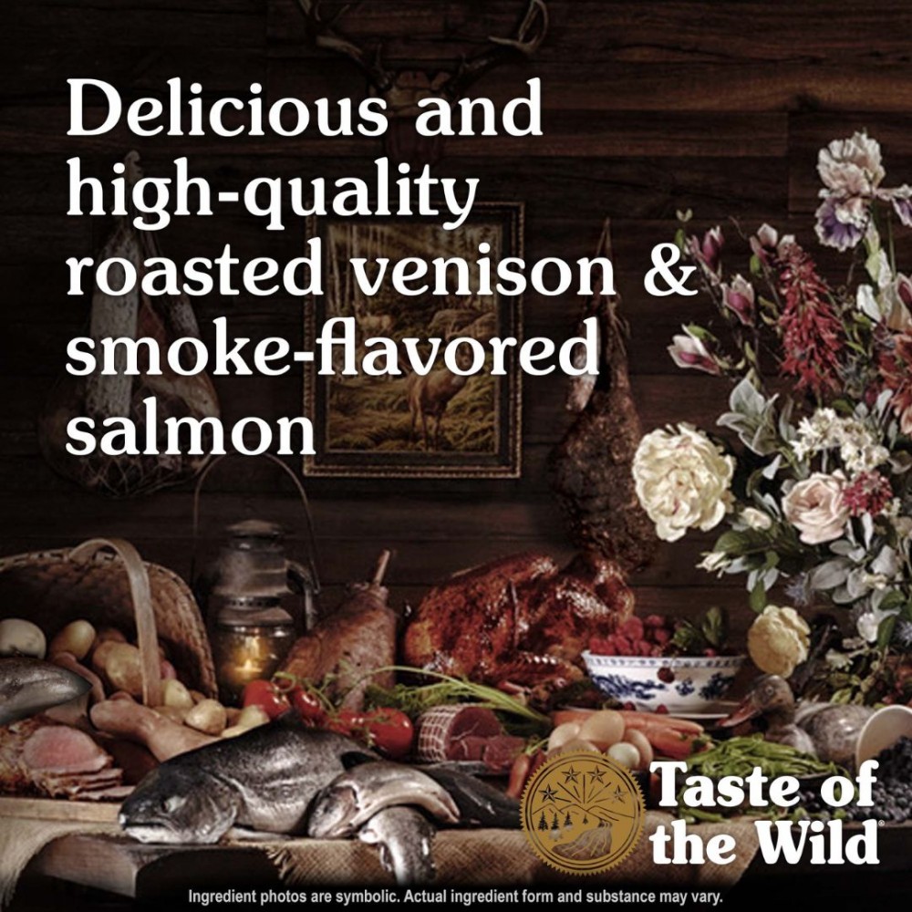 TASTE OF THE WILD CAT 2KG ROCKY MOUNTAIN FELINE VENISON & SMOKED SALMON DRY CAT FOOD image 6