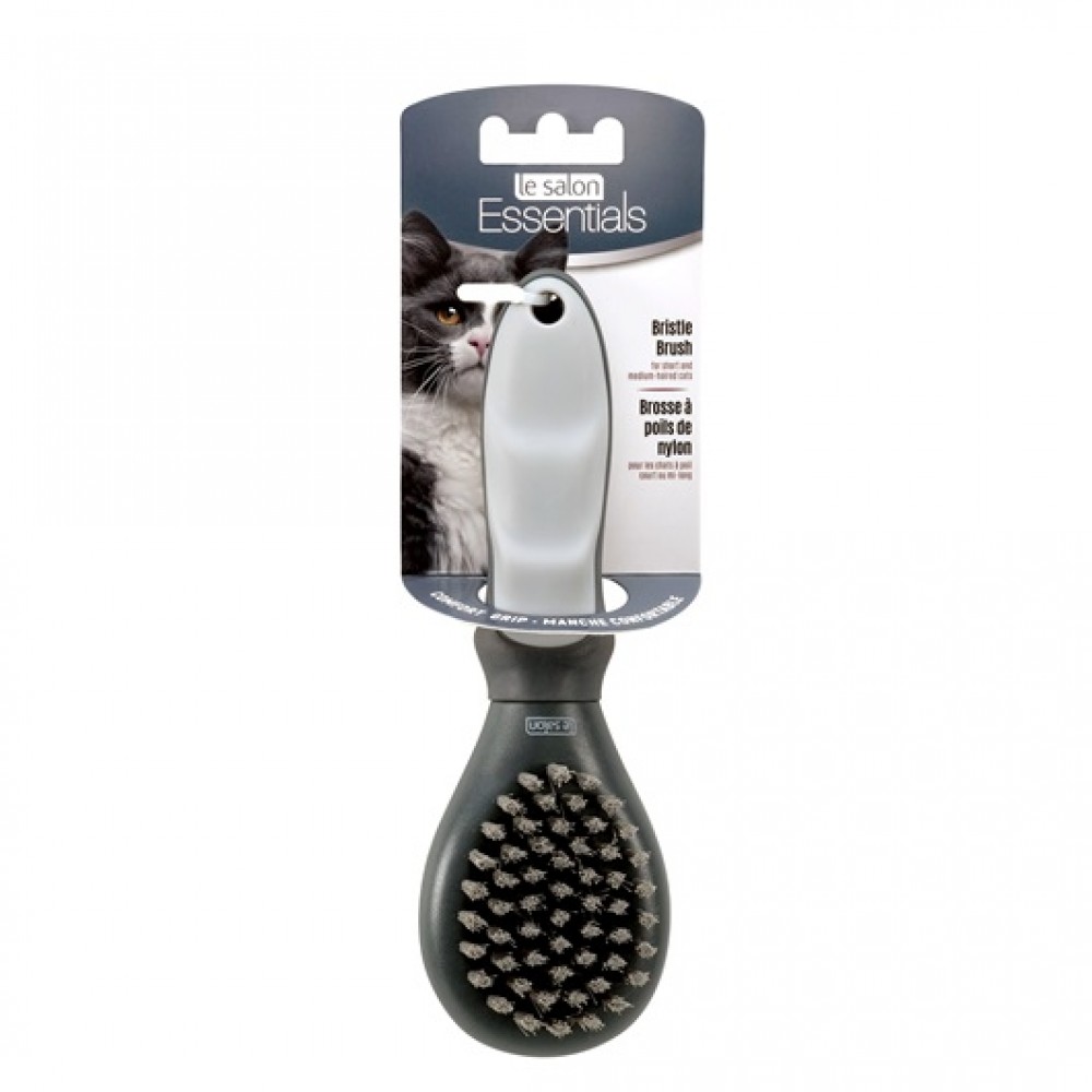 LE SALON ESSENTIALS CAT BRISTLE SLICKER BRUSH SMALL image 2