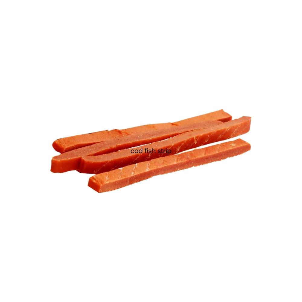 ABSOLUTE HOLISTIC 100G COD FISH LOIN STRIP DOG TREATS image 2