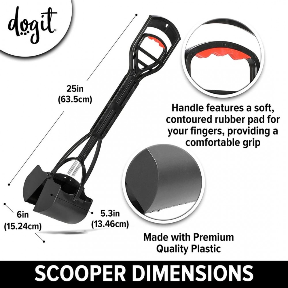 DOGIT WASTE JAW SCOOPER STREET (64CM 25.5IN) image 4