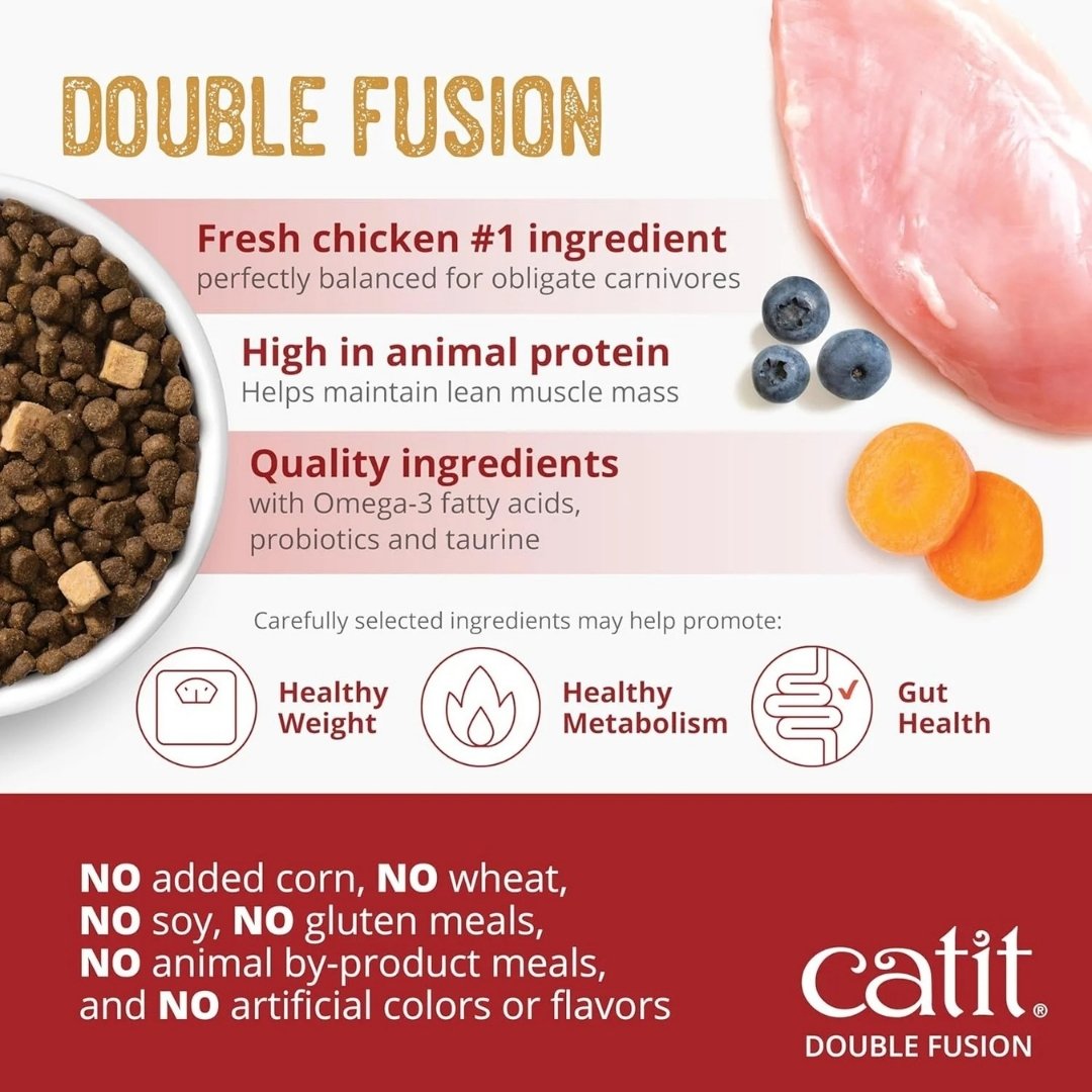 CATIT RECIPES DOUBLE FUSION 1.8KG WEIGHT CONTROL DRY CAT FOOD image 5