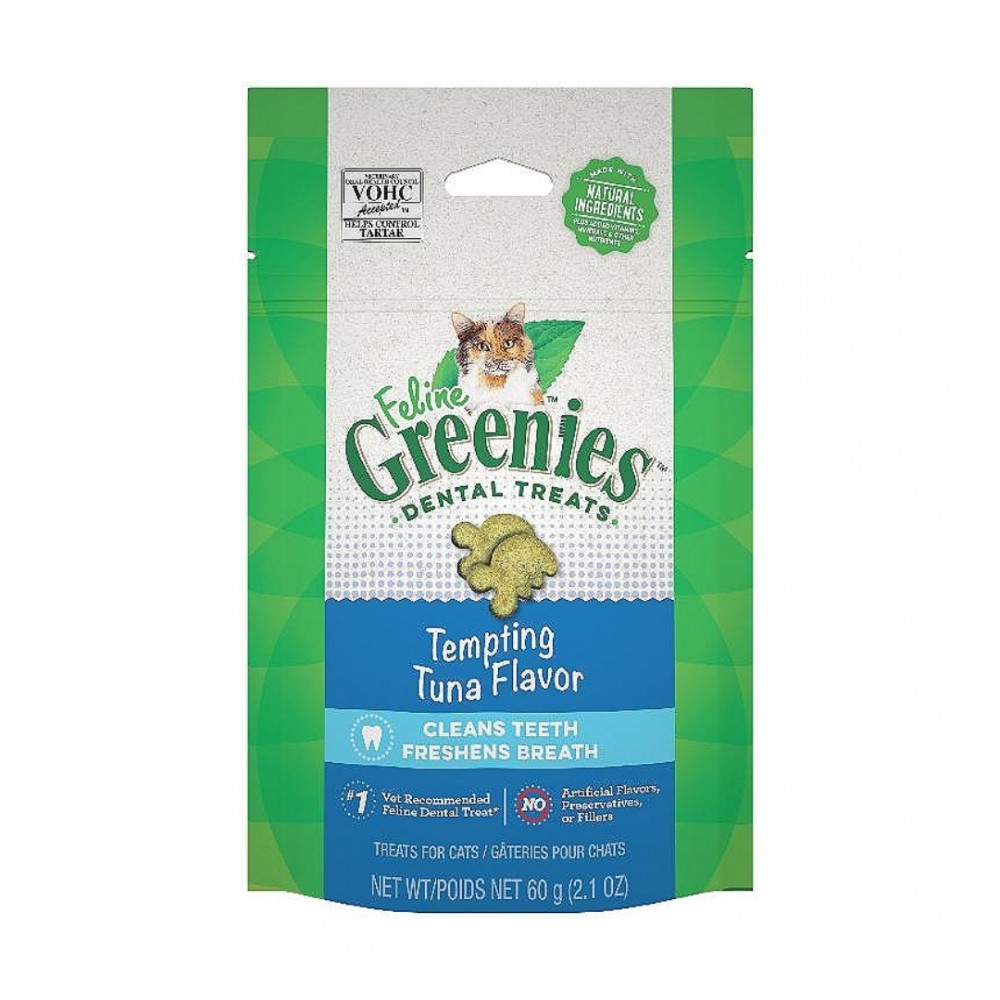 GREENIES FELINE 60G CAT DENTAL TREAT image 3